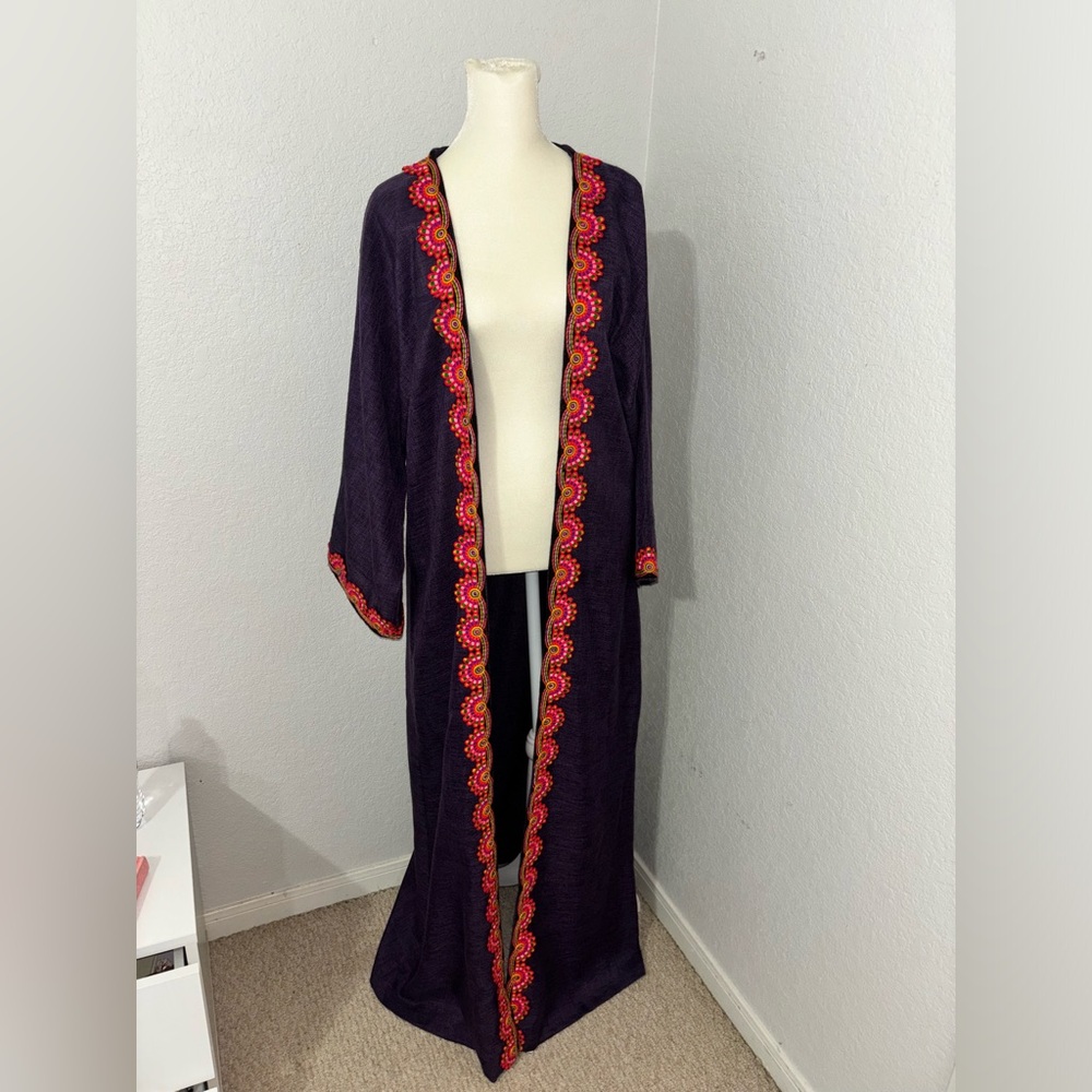 Linen Abaya Cover Up